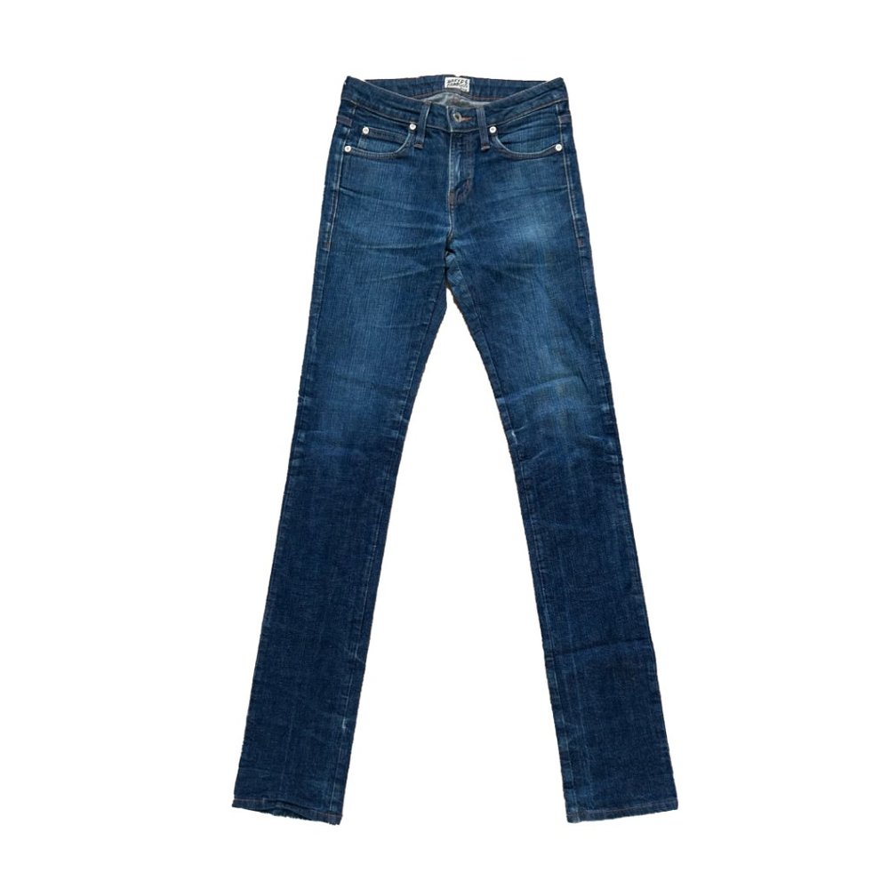 Vintage Naked & Famous Slim/Straight Leg Dark Wash Denim Jeans Size 25